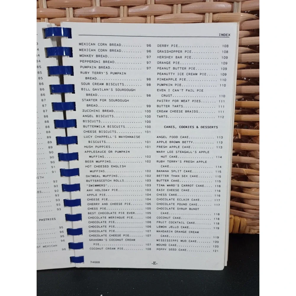 Reservations‎ Center Piedmont Airlines Cookbook Winston-Salem, NC 1988 Spiral